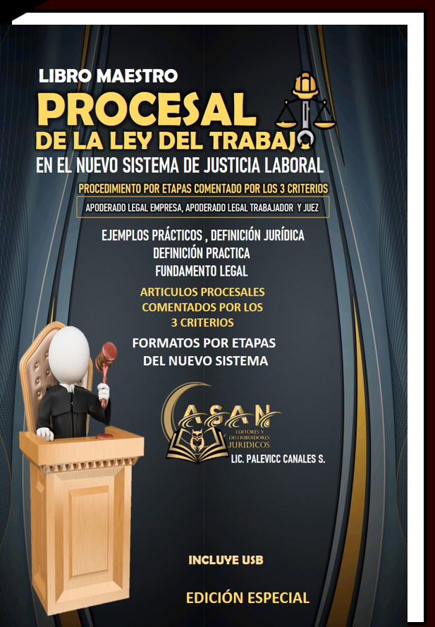 libro maestro procesal del trabajo en el nuevo sistema de justicia laboral