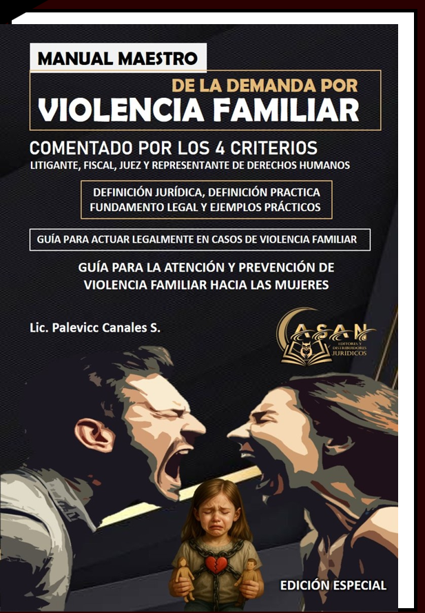 manual maestro de la demanda por violencia familiar comentado por los 4 criterios