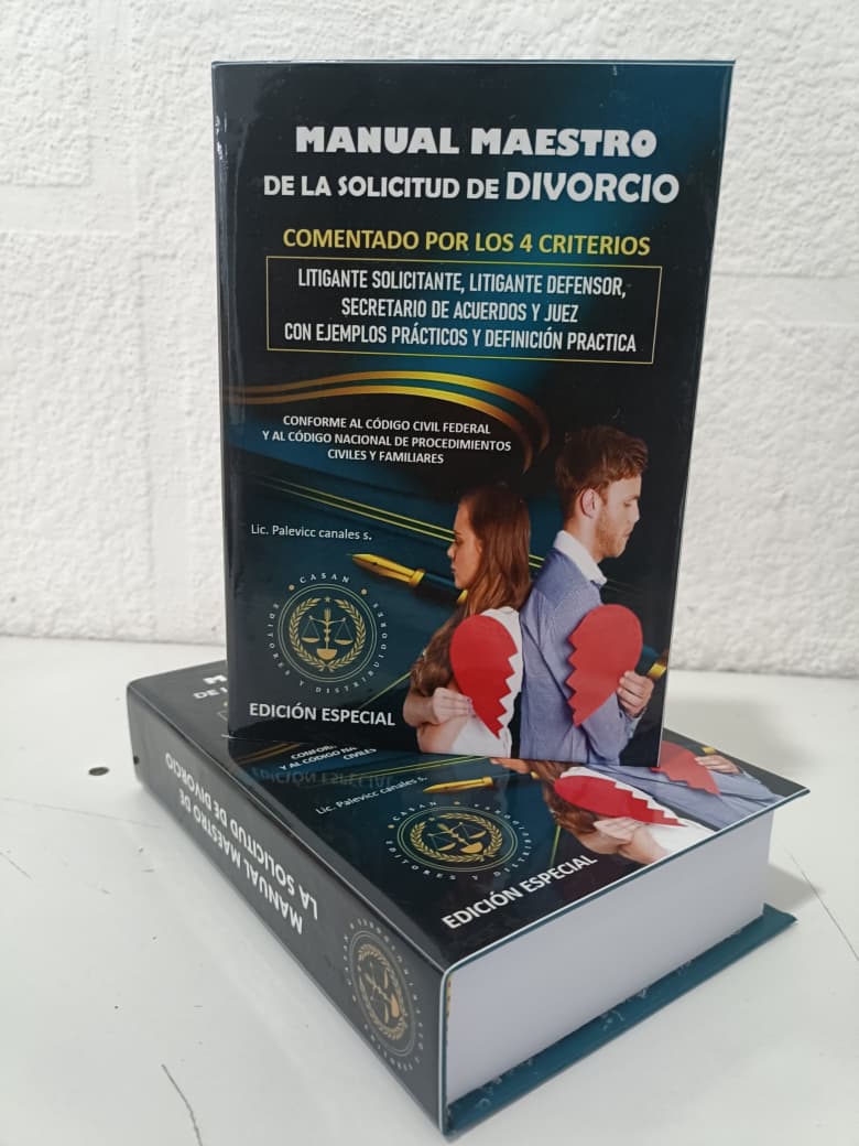 MANUAL MAESTRO DE LA SOLICITUD DE DIVORCIO
