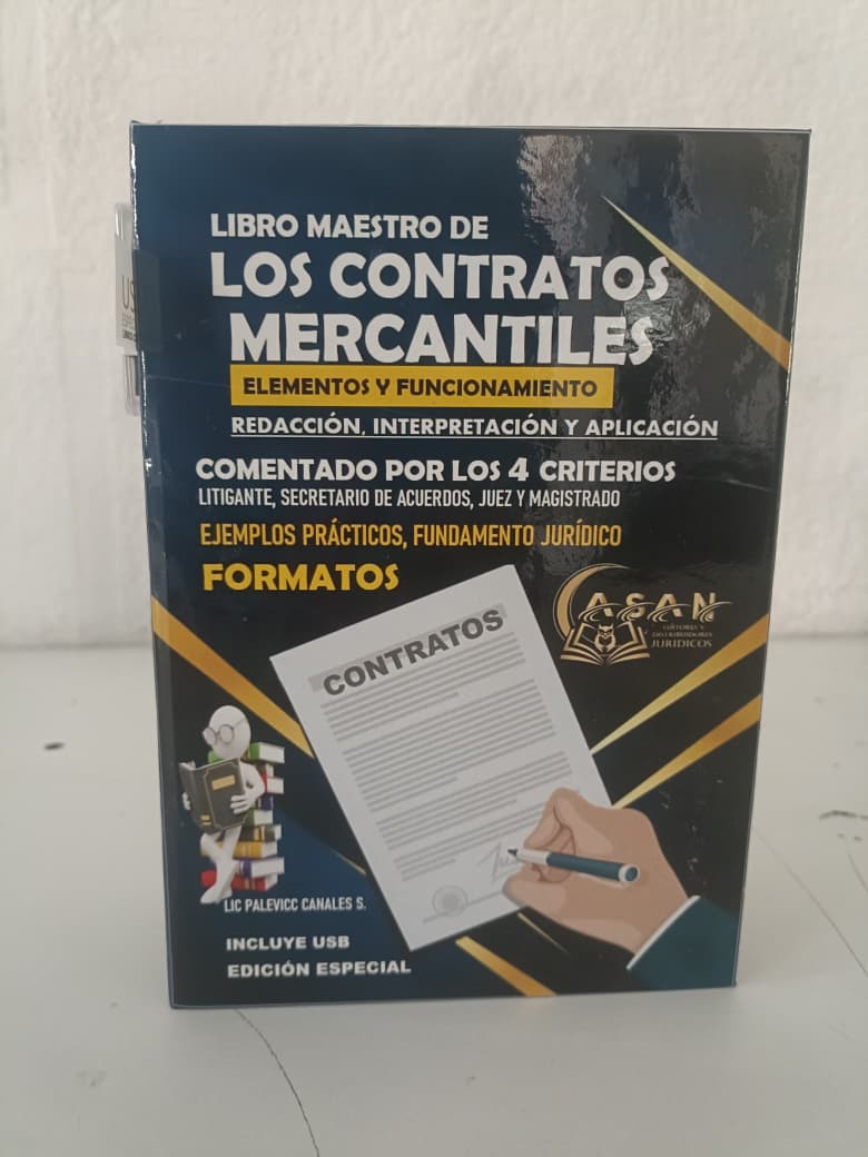 LIBRO MAESTRO DE LOS CONTRATOS MERCANTILES