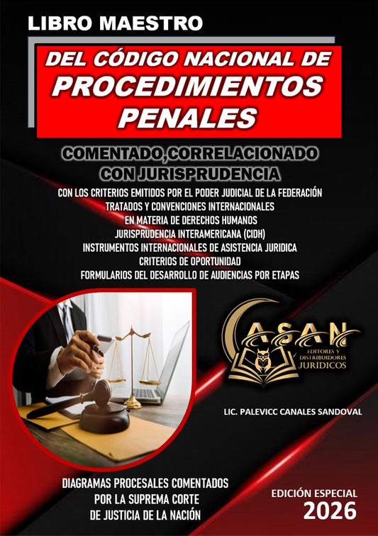 libro maestro del código nacional de procedimientos penales