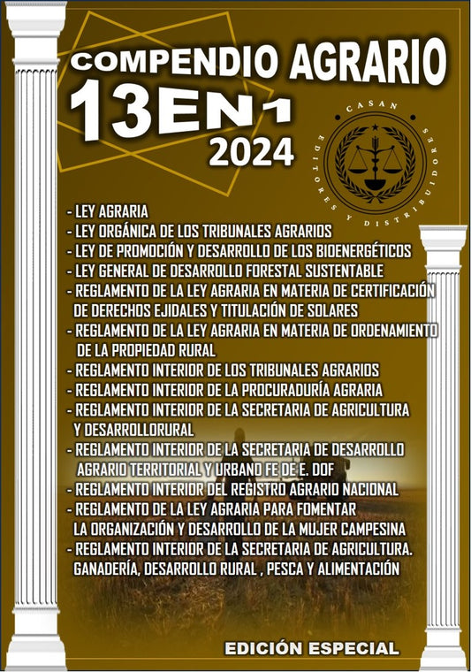 compendio agrario 13 en 1