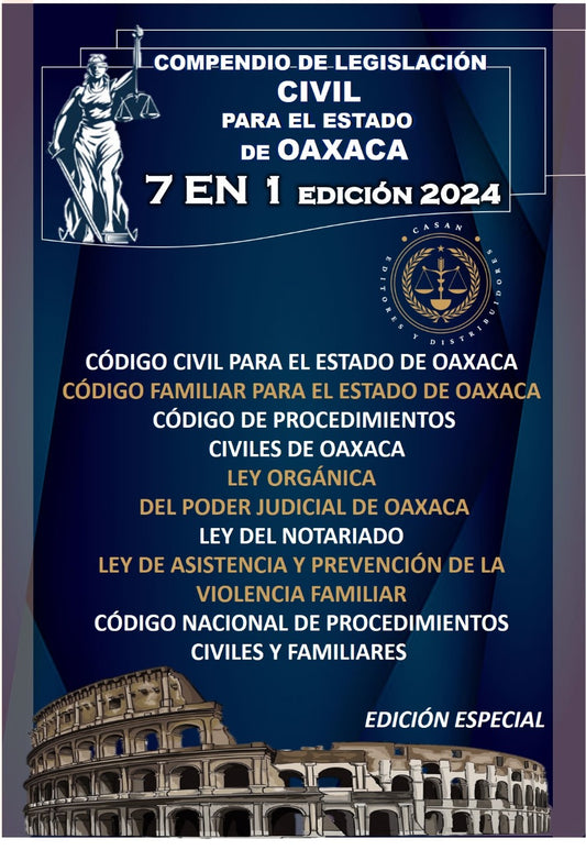 compendio de legislación civil para el estado de oaxaca 7 en 1