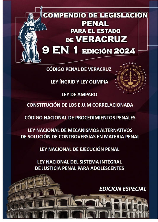 compendio de legislación penal para el estado de Veracruz 9 en 1