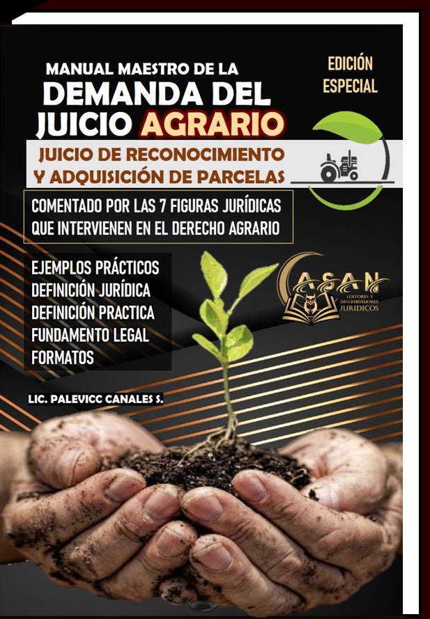 manual maestro de la demanda del juicio agrario juicio de reconocimiento y adjudicación de parcelas