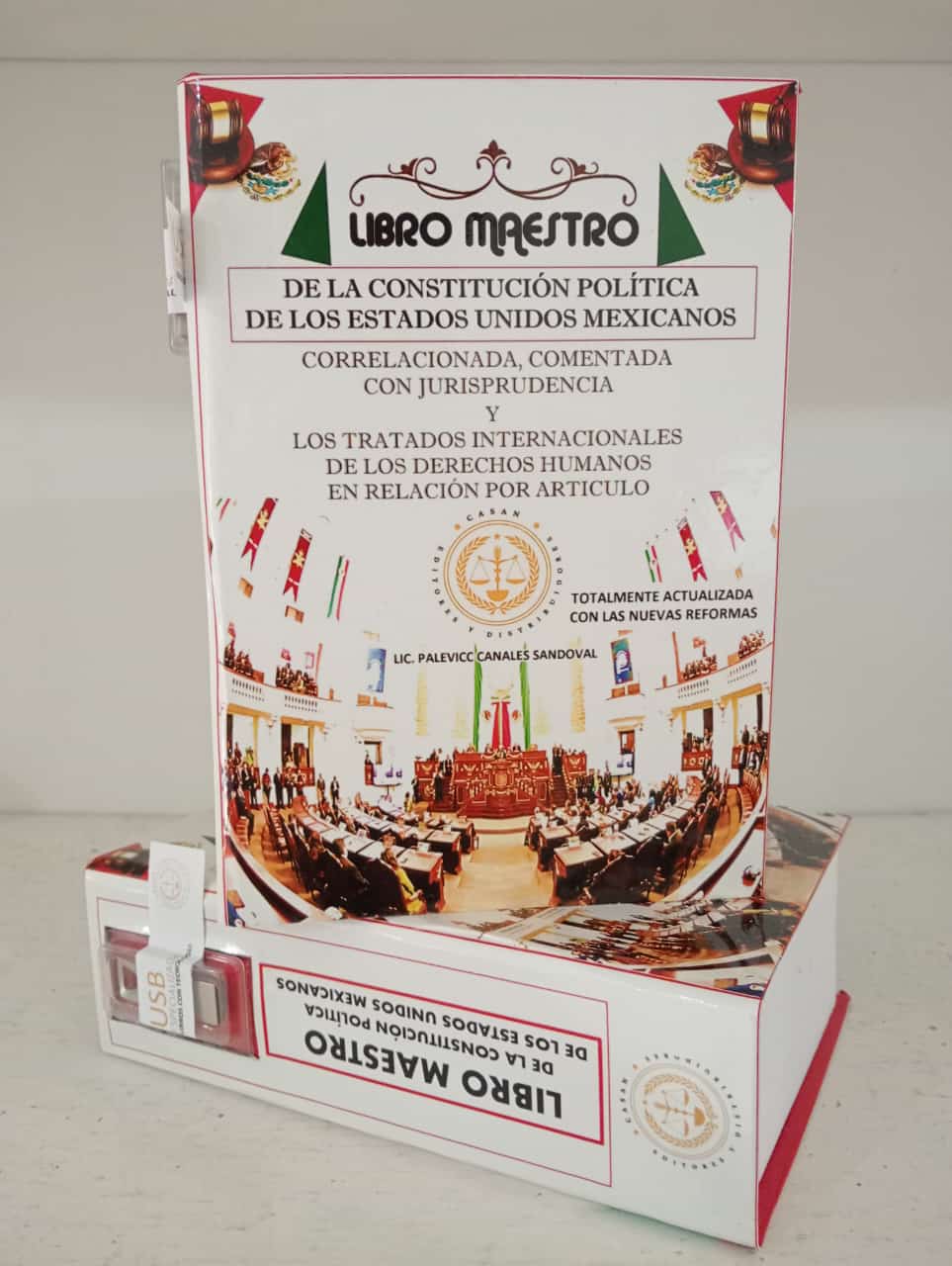 libro maestro de la constitución política de los estados unidos Mexicanos