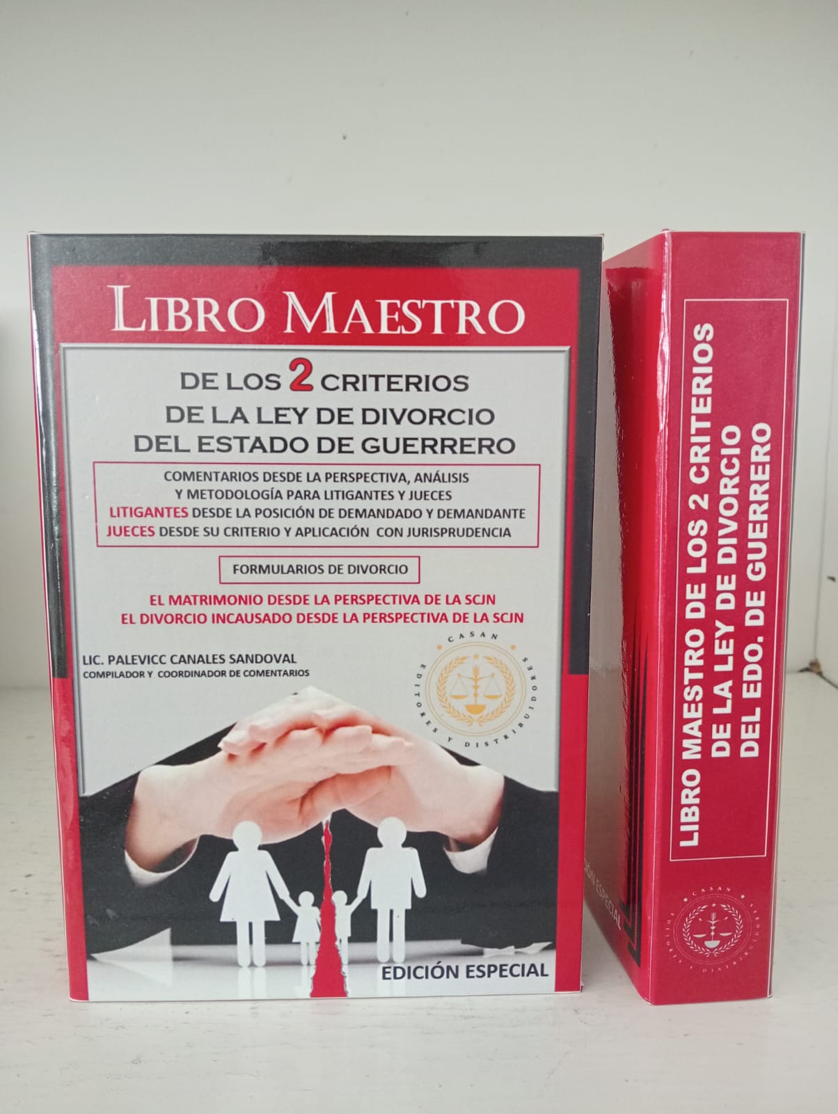 libro maestro de los 2 criterios de la ley de divorcio del estado de Guerrero