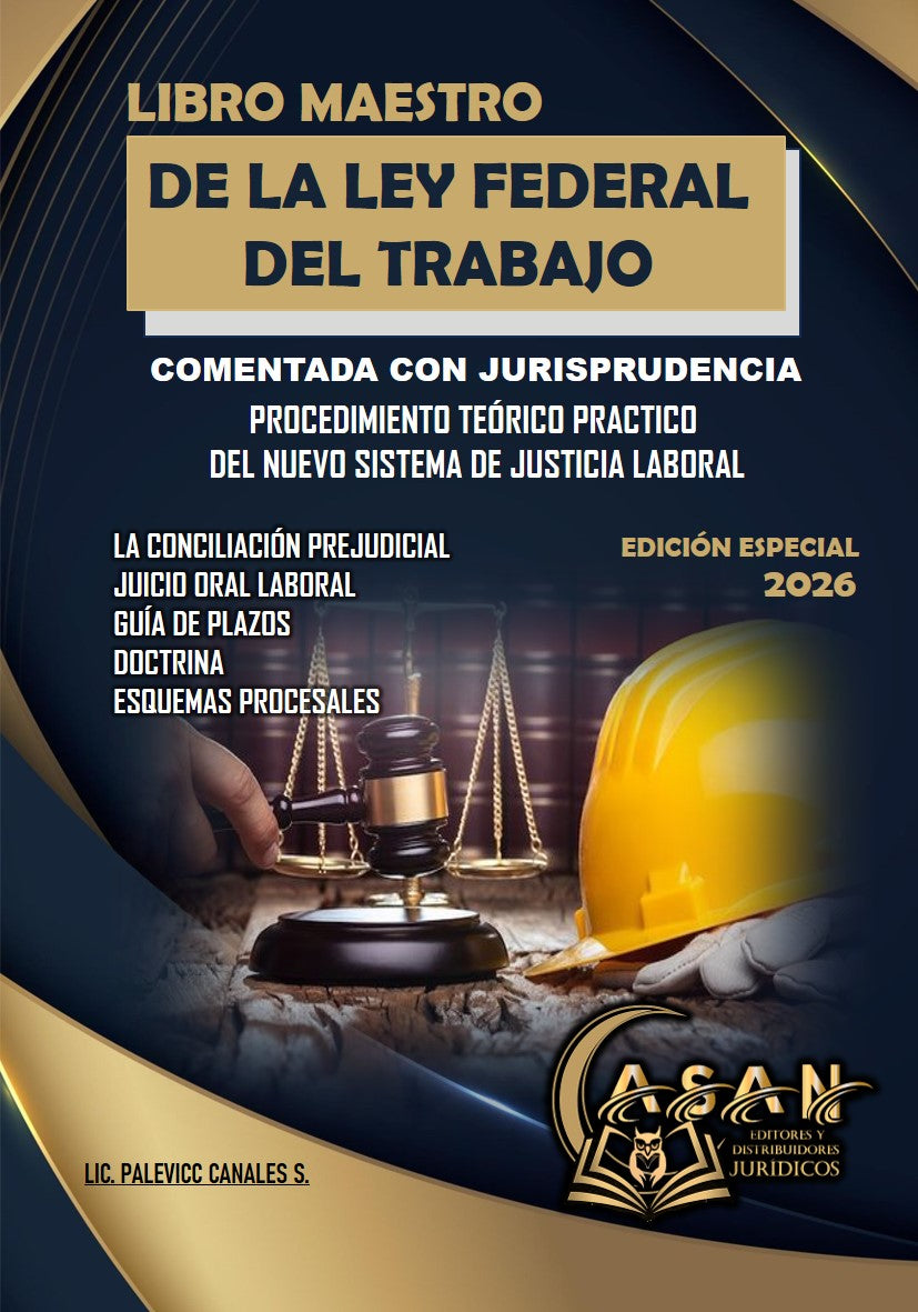libro maestro de la nueva ley del trabajo y su procedimiento