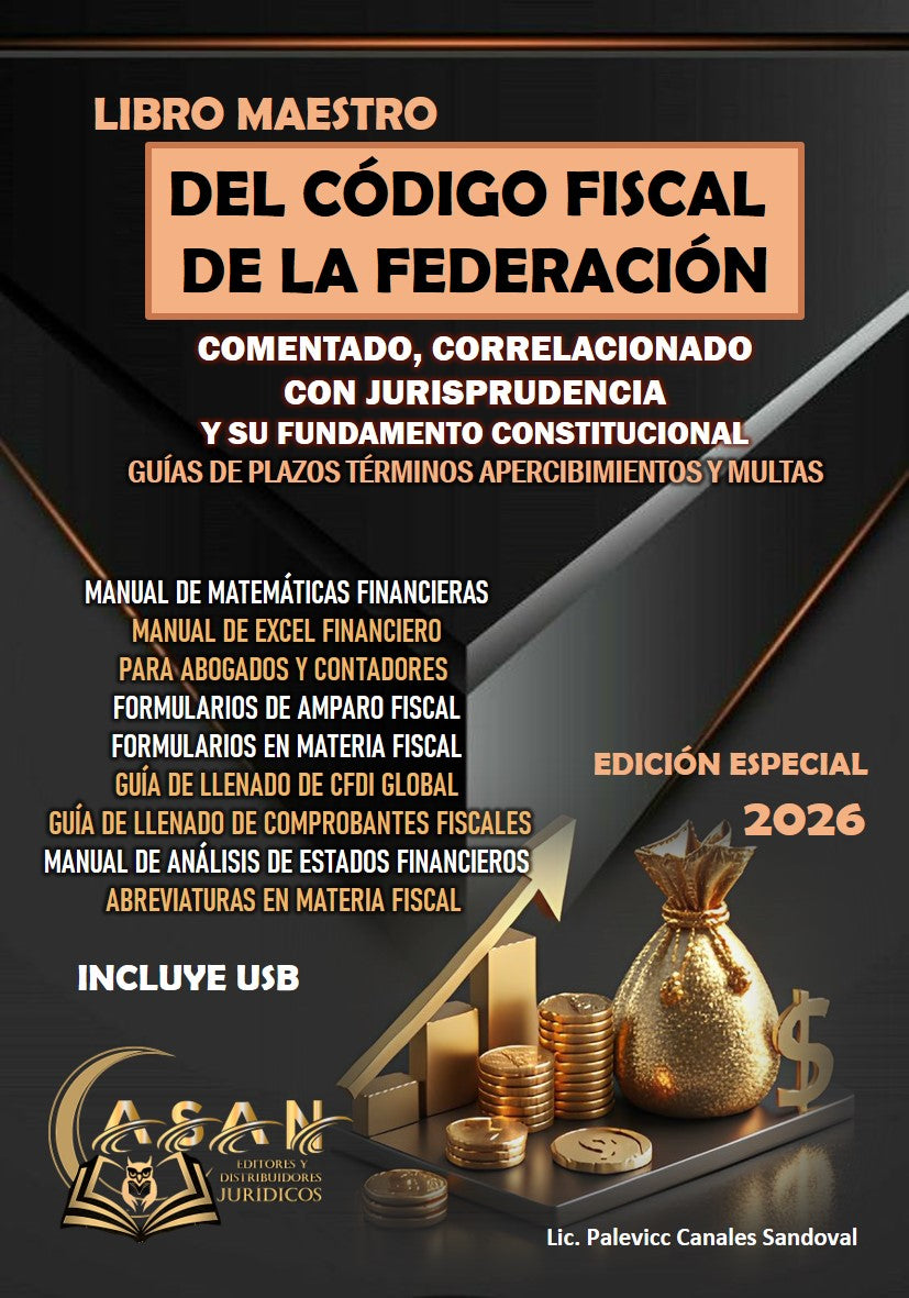 libro maestro del código fiscal del la federación
