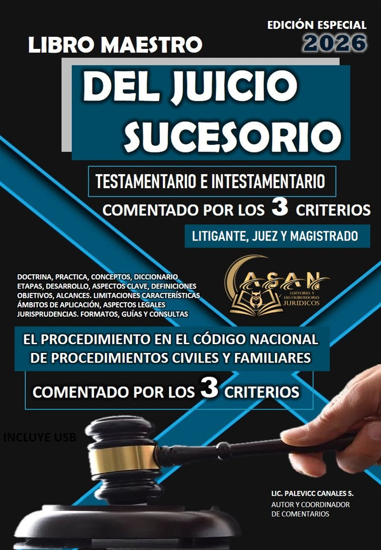 libro maestro del juicio sucesorio