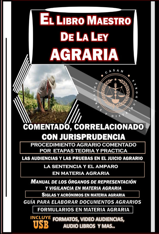 libro maestro de la ley agraria