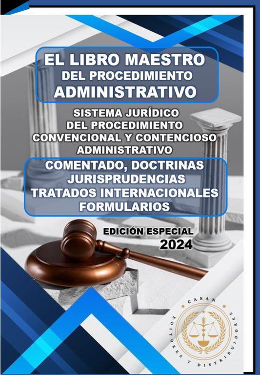 libro maestro del procedimiento administrativo y contencioso