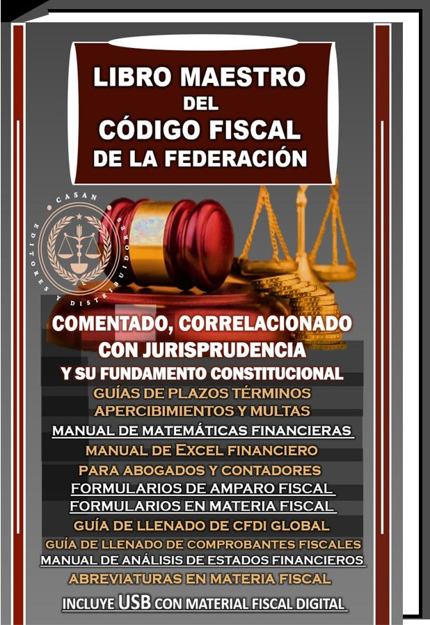 libro maestro del código fiscal del la federación