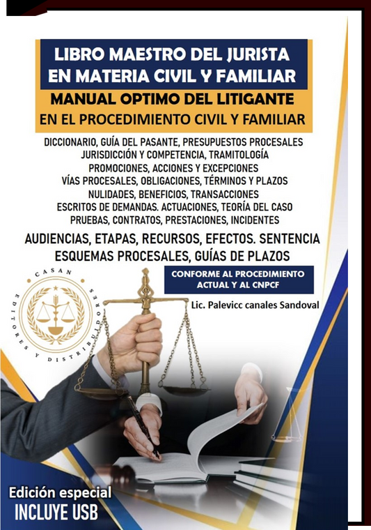 libro maestro del jurista en materia civil y familiar