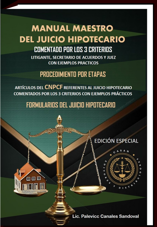 manual maestro del juicio hipotecario