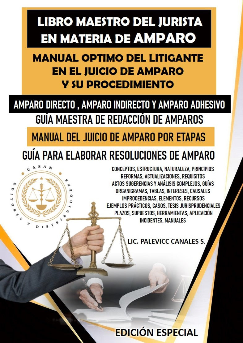 libro maestro del jurista en materia de amparo